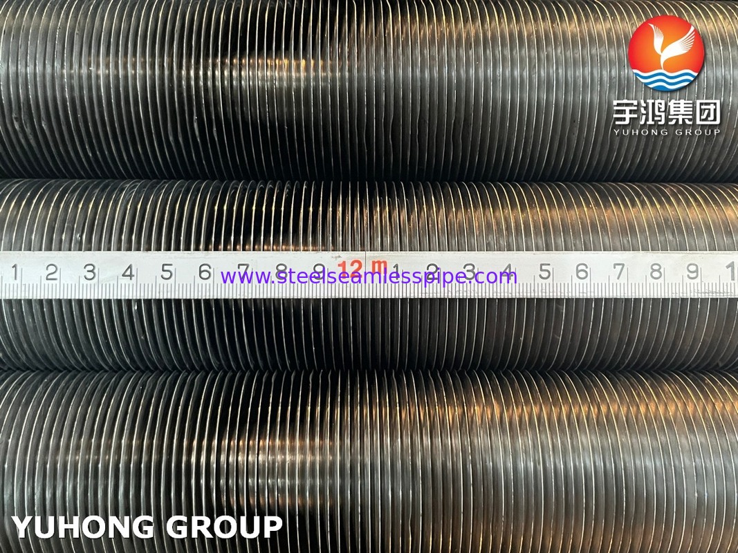 Embedded G Fin Tube Carbon Steel Seamless Tube ASTM A179 For Air Cooler, Cooling Tower