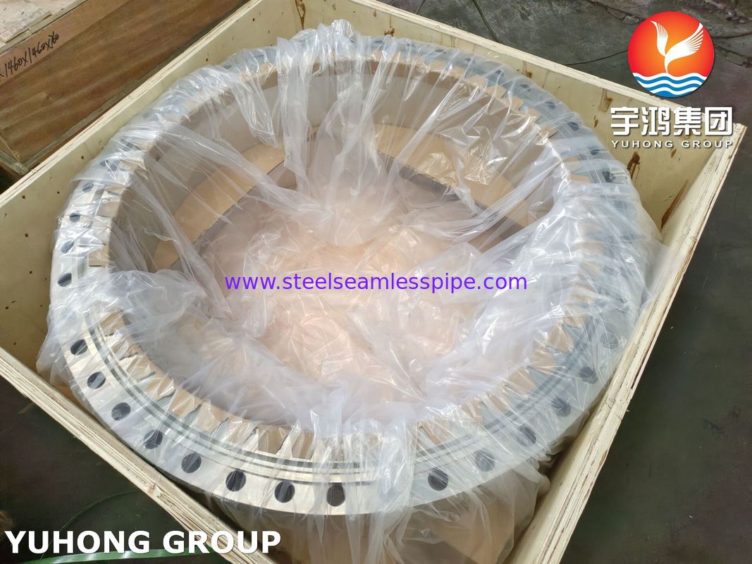 ASTM A182 F310 WN RTJ Face Stainless Steel Pipe Forged Flange for Petrochemical & Power Plants​