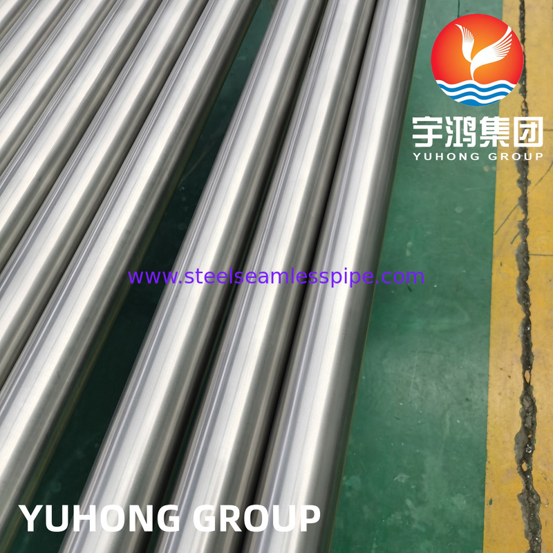 ASTM B861 GR.2 UNS R50400 Titanium Unalloyed Pipe For High Corrosion Resistance