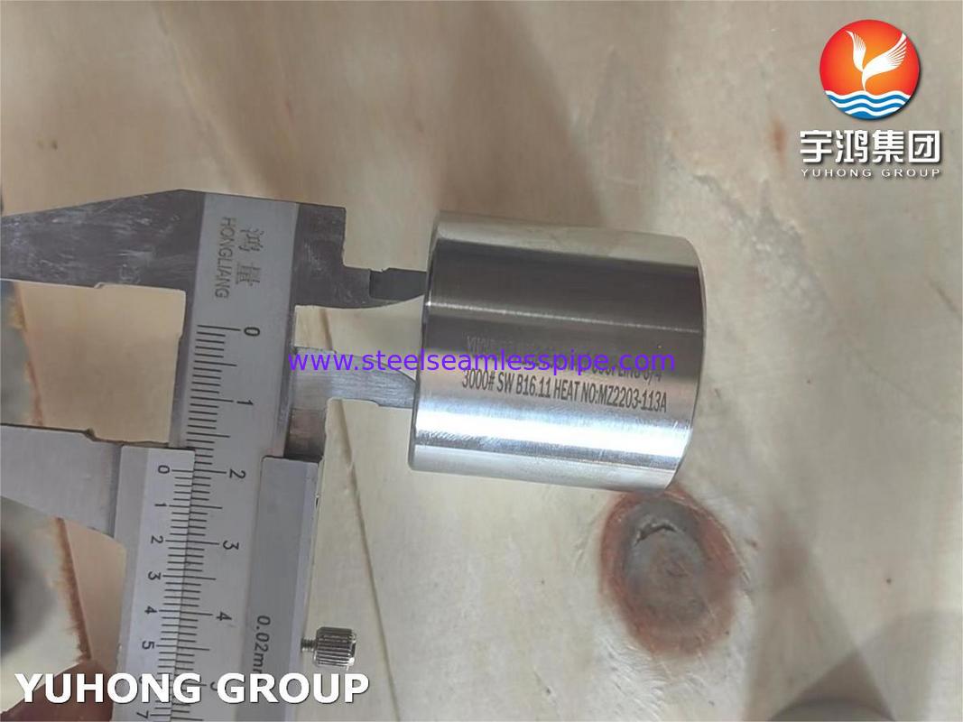 ASTM A182 F53 Super Duplex Stainless Steel Coupling High Pressure and Corrosion Resistant for Oil & Gas Applications