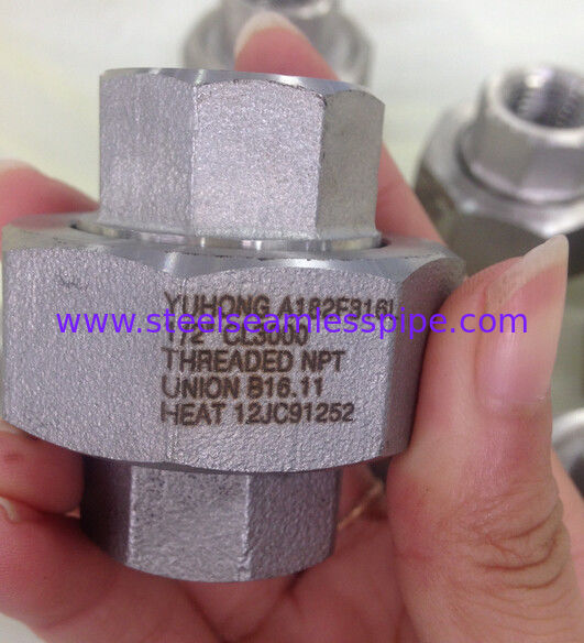 Stainless Steel Forged  Fitting, ASME B16.11,. MSS SP-79, and MSS SP-83. Superior Corrosion Resistance