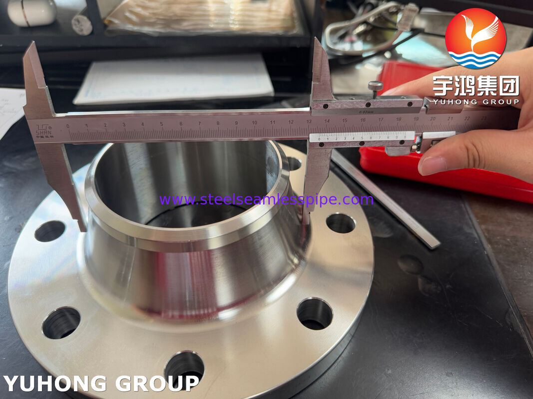 ASTM B564 UNS N08020 Nickel Alloy Weld Neck Flange Forged Alloy 20 WNRF Flange
