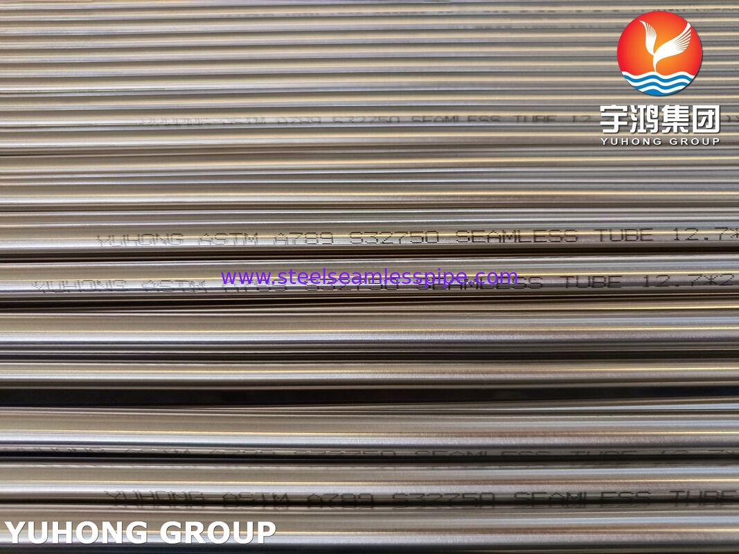 ASTM A789 S32750 Super Duplex Seamless Tube 2507 Duplex Steel Pipe for Oil & Gas