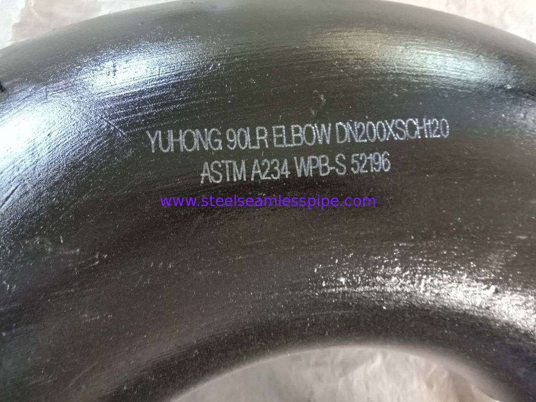 Short Radius SR 6/" Schedule 40 STD Butt Weld 90° Elbow WPB Carbon Steel NEW