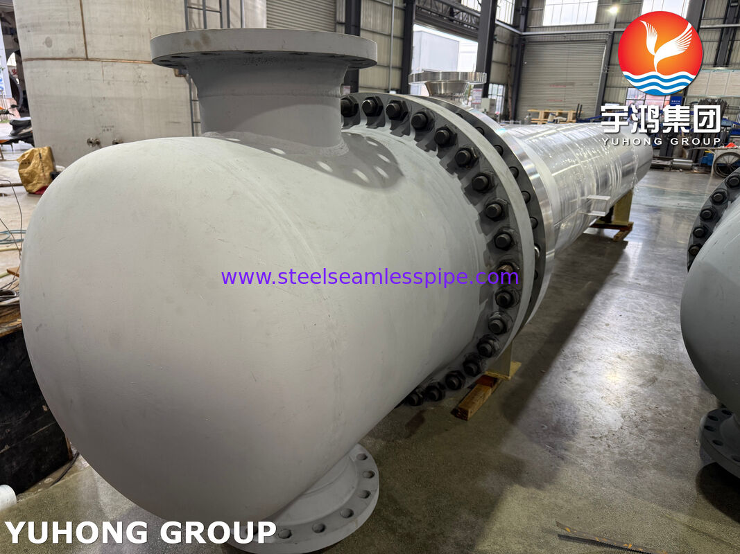 ASME U Stamped AES Type Floating Head Heat Exchanger with TP316L Tubes for Severe Service