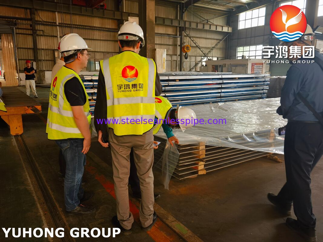 Titanium Steel Clad Plates Cladding Parts SA516 Gr 70 With Gr.2 Explosive Composite