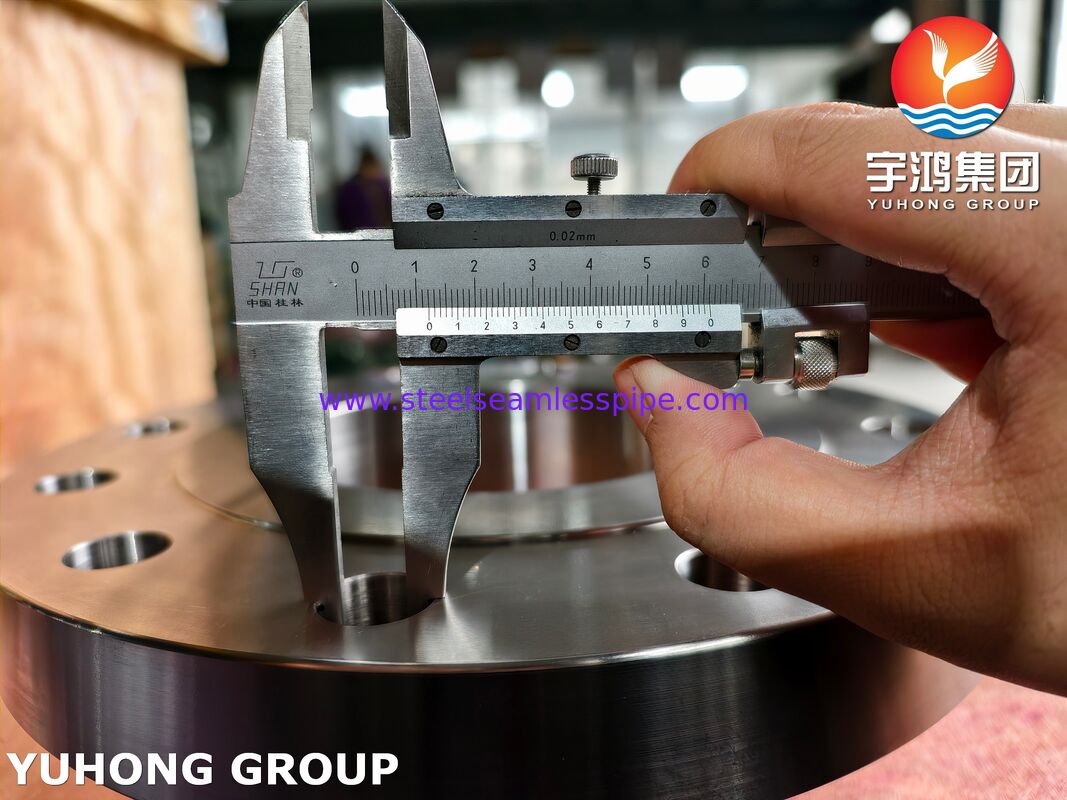 ASTM B564 N04400 Monel 400 Nickel Alloy Steel Forged Blind Raised Face Flange