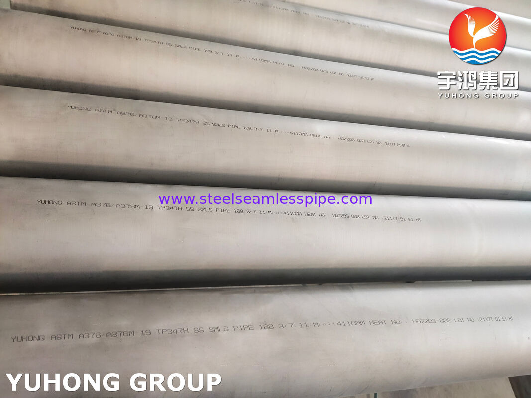ASTM A376 TP347H Seamless Stainless Steel Pipe for High Temp & Pressure Industrial Applications