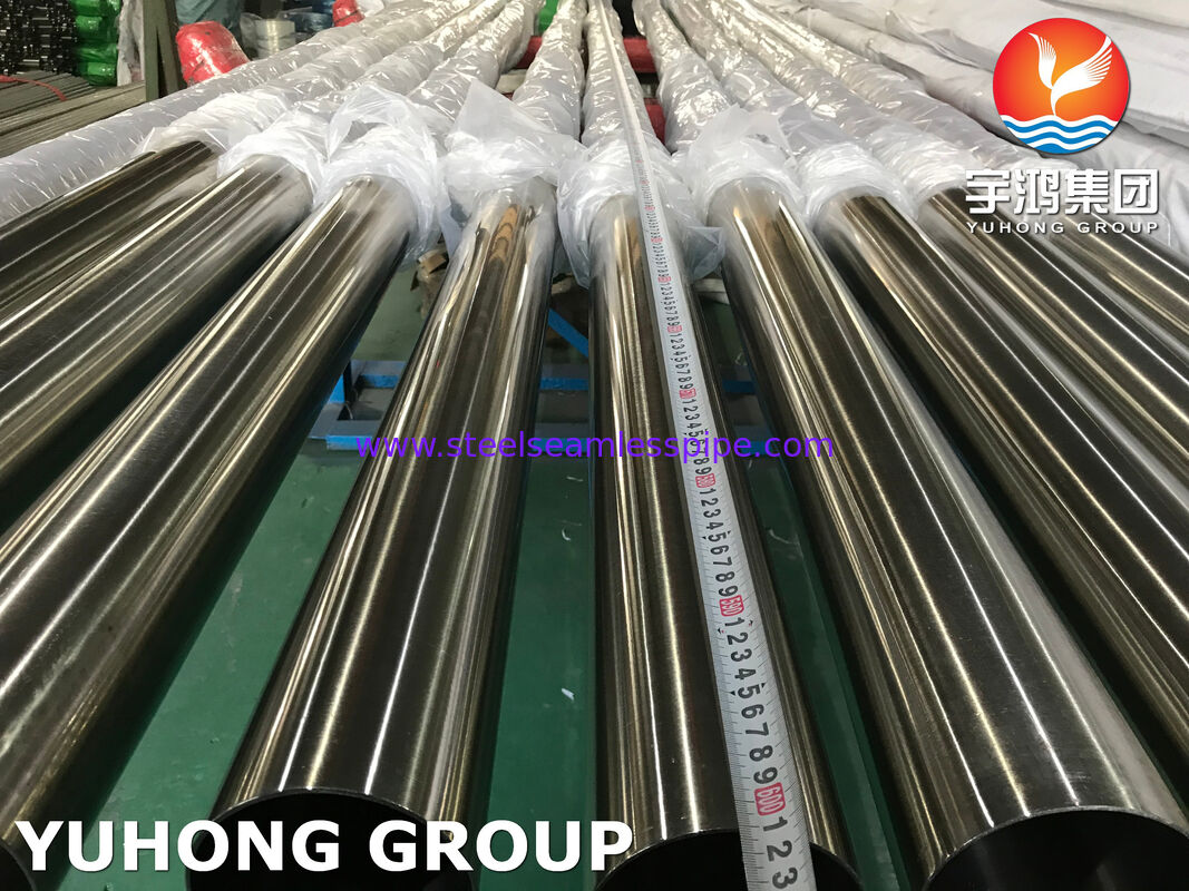 320 / 240 Grit ASTM A269 TP304L Stainless Steel Bright Annealed Tube For Sanitary Application