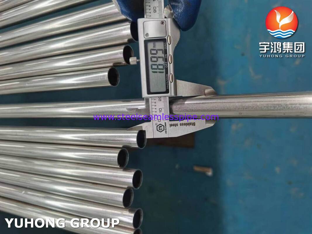 ASTM A249 TP304 Stainless Steel Welded Bright Annealed Tube For Brewery , Electropolished Tube