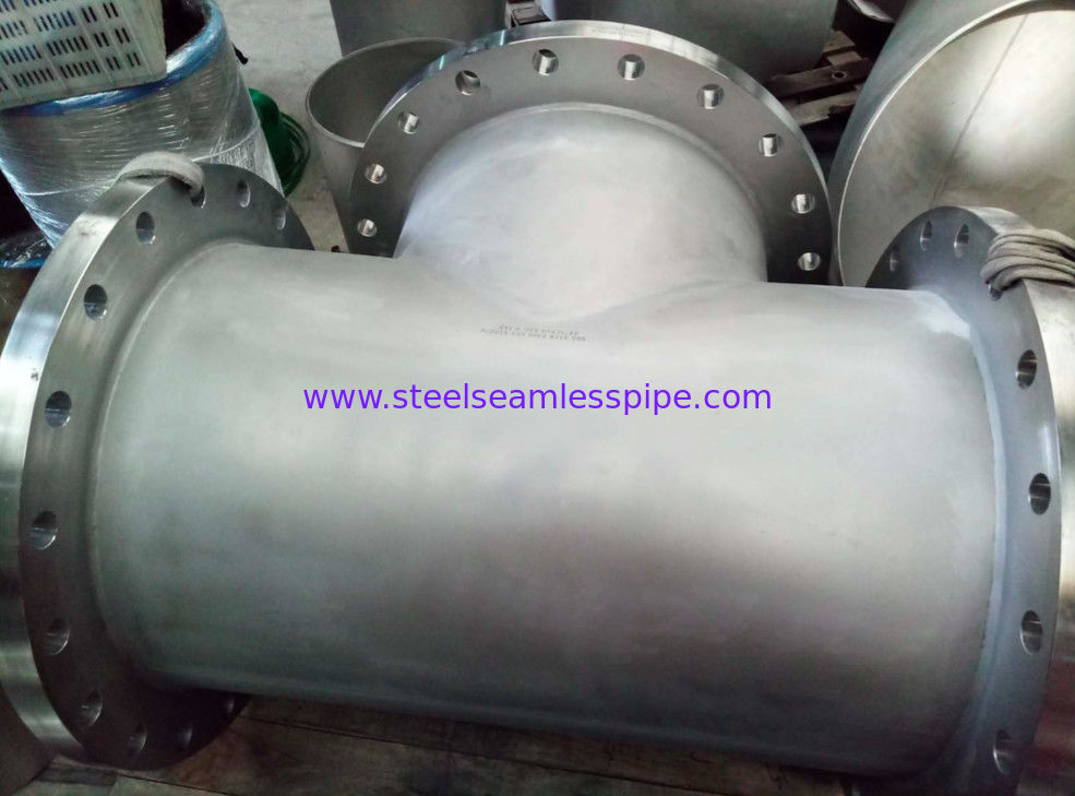 Butt Weld Pipe Spool B366 Hastelloy C-276 BW Straight Tee Welded With Flange 24&quot;
