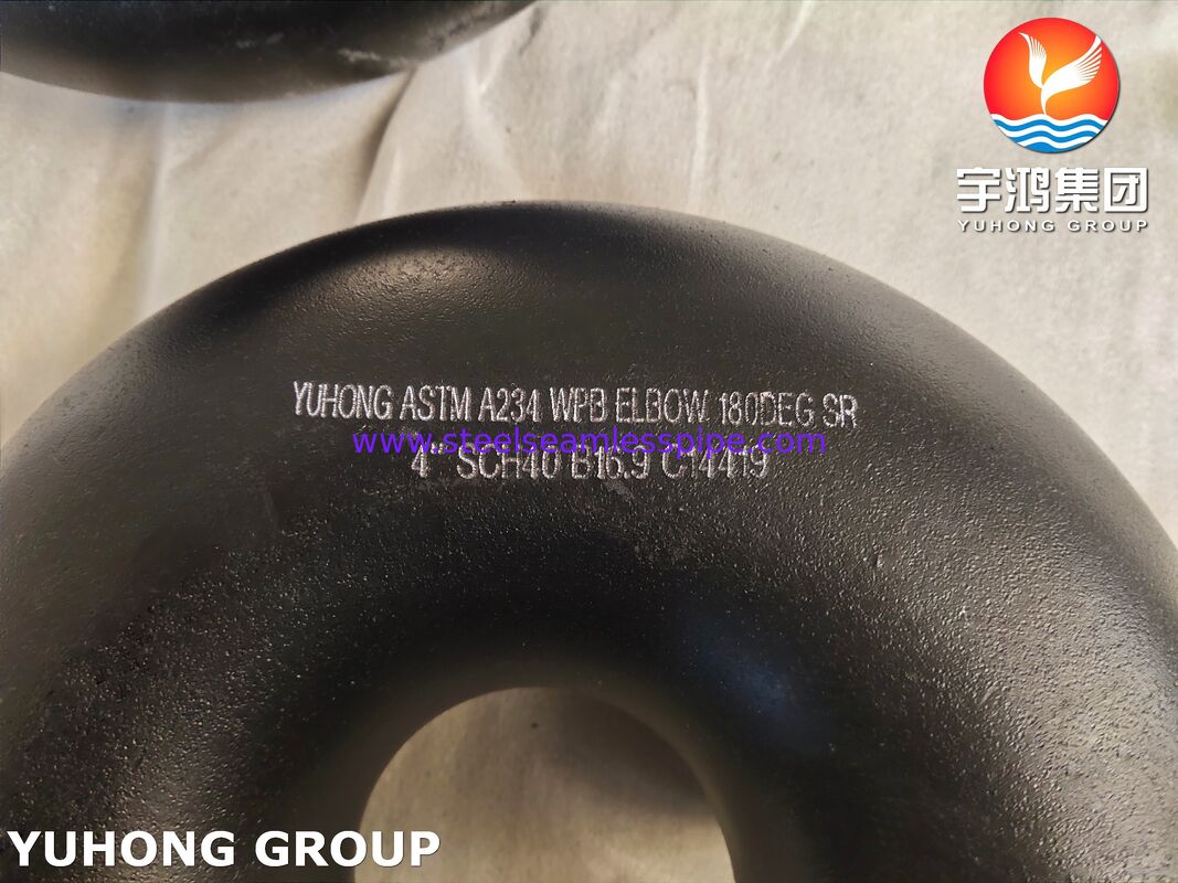 Seamless Carbon Steel Butt-Weld Pipe Fittings, A234 WPB Elbow For Pressure Piping ASME B16.9