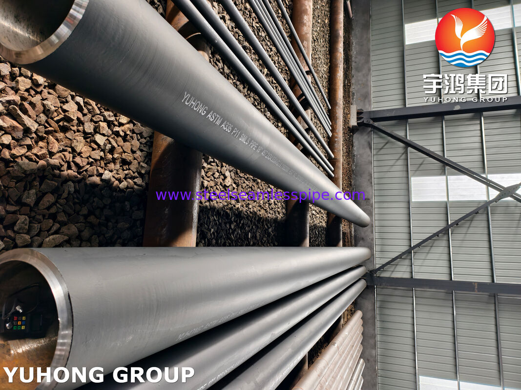 ASTM A335 / ASME SA335 Grade P11 Alloy Steel Seamless Pipe for Power Plant
