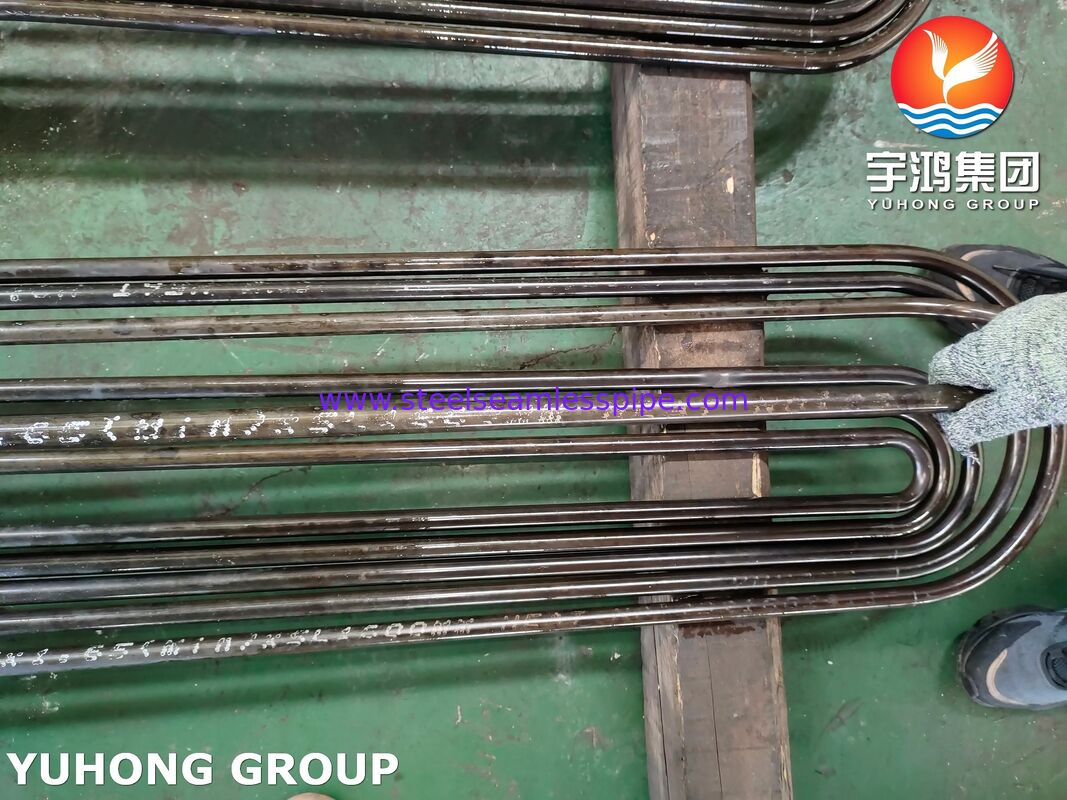 ASTM A213 T9 Alloy Steel Heat Exchanger Tube, Cold Drawn U-Bend Tube For Nuclear Power Plant