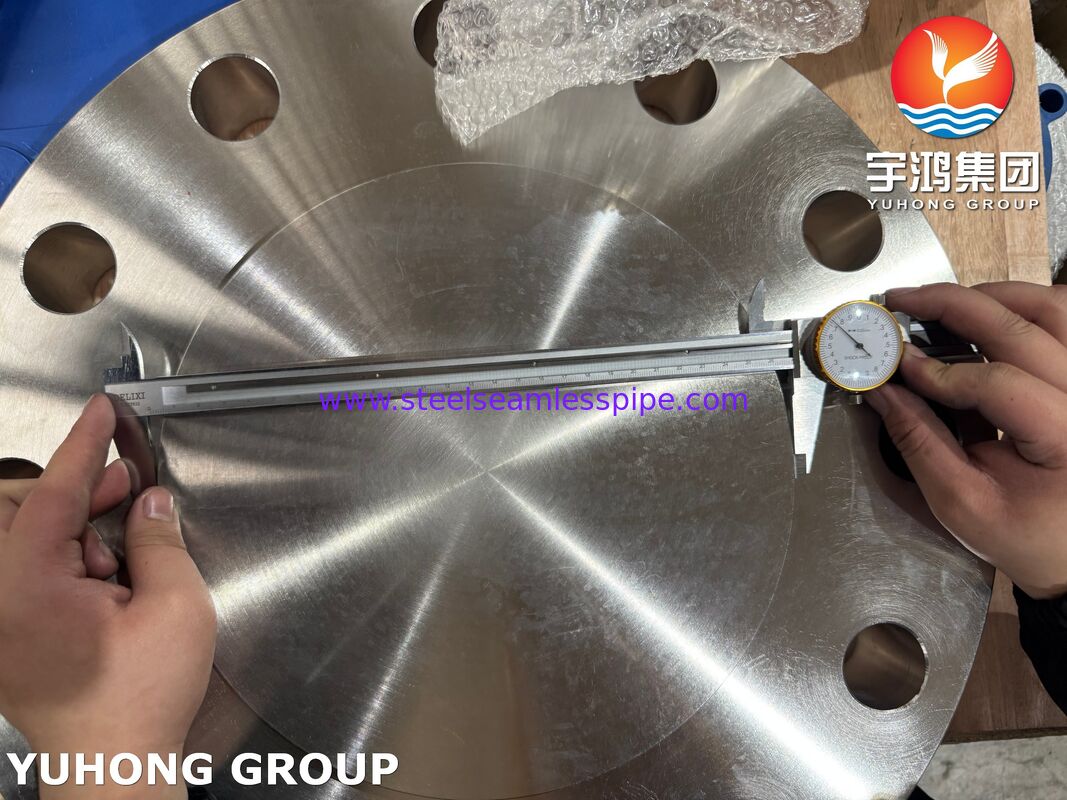 ASTM A182 F51 UNS S31803 Duplex 2205 Blind RF Flange for Oil and Gas Piping