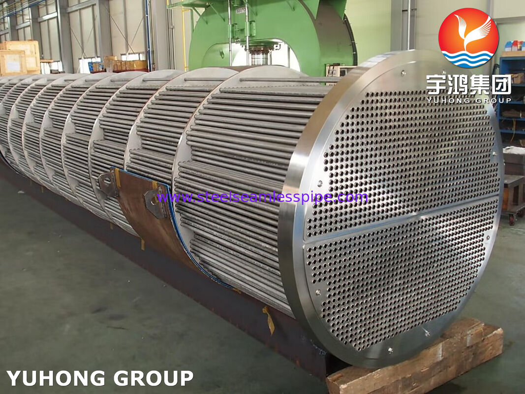 ASME SA213 TP316L Tube Bundle, SA350 LF2 CL1N Tube Sheet for Oil&Gas and Chemical Industry