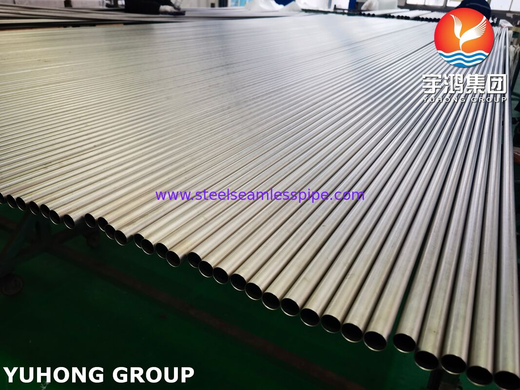 Titanium tube Titanium Alloy Tube ASME SB338 UNS 50400 for Condenser,Heat Exchanger  evaporators, chemical systems, marine equipment, desalination plants, power plants, industrial process equipment