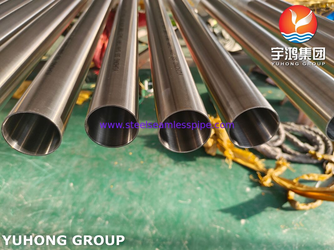 ASME SA270 TP304 Sanitary Stainless Steel Seamless Tube For Sugar Industry , MP EP