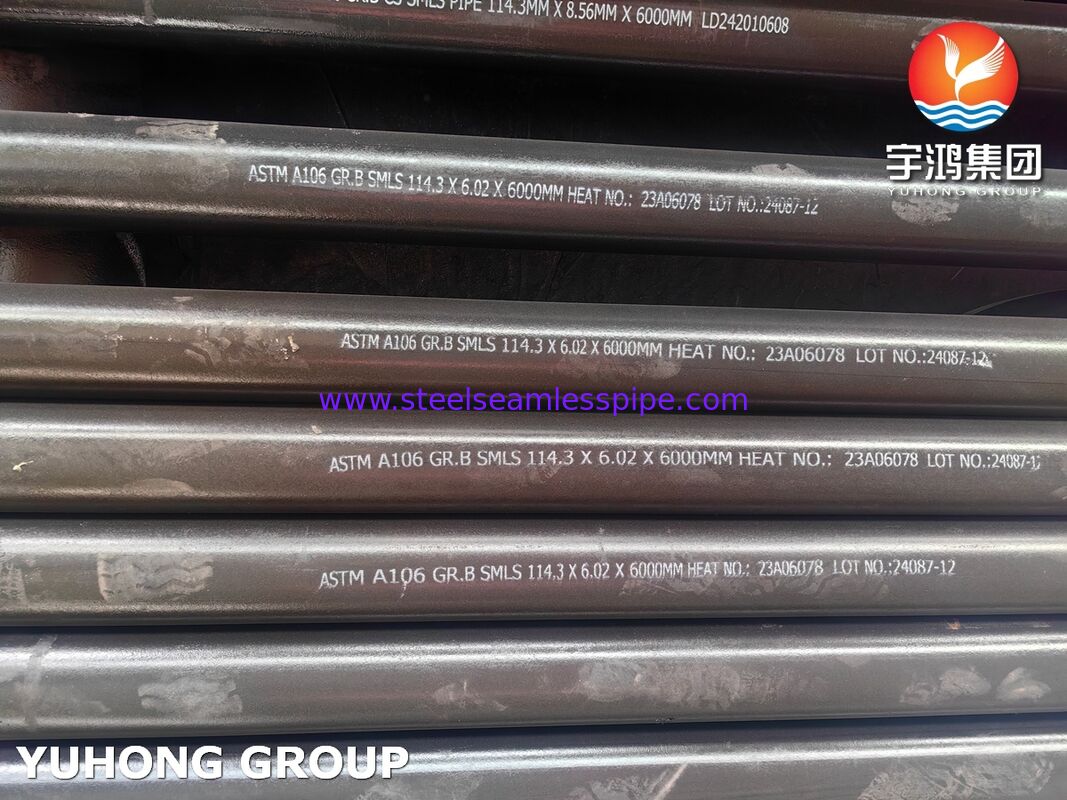 ASTM A106 GR.B Carbon Steel Heat Exchanger Seamless Tube for Oil & Gas