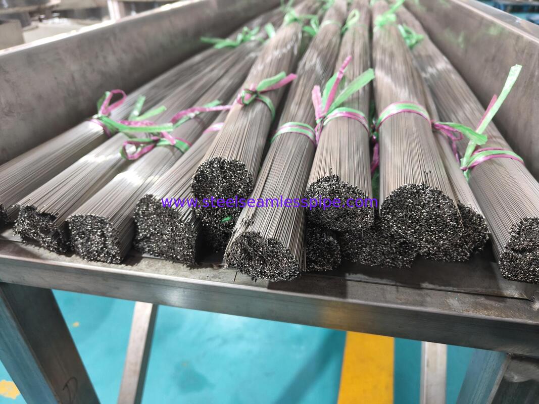 ISO9626 SUS304 SUS316L Stainless Steel Welded Capillary Tube For Medical Device Accessories