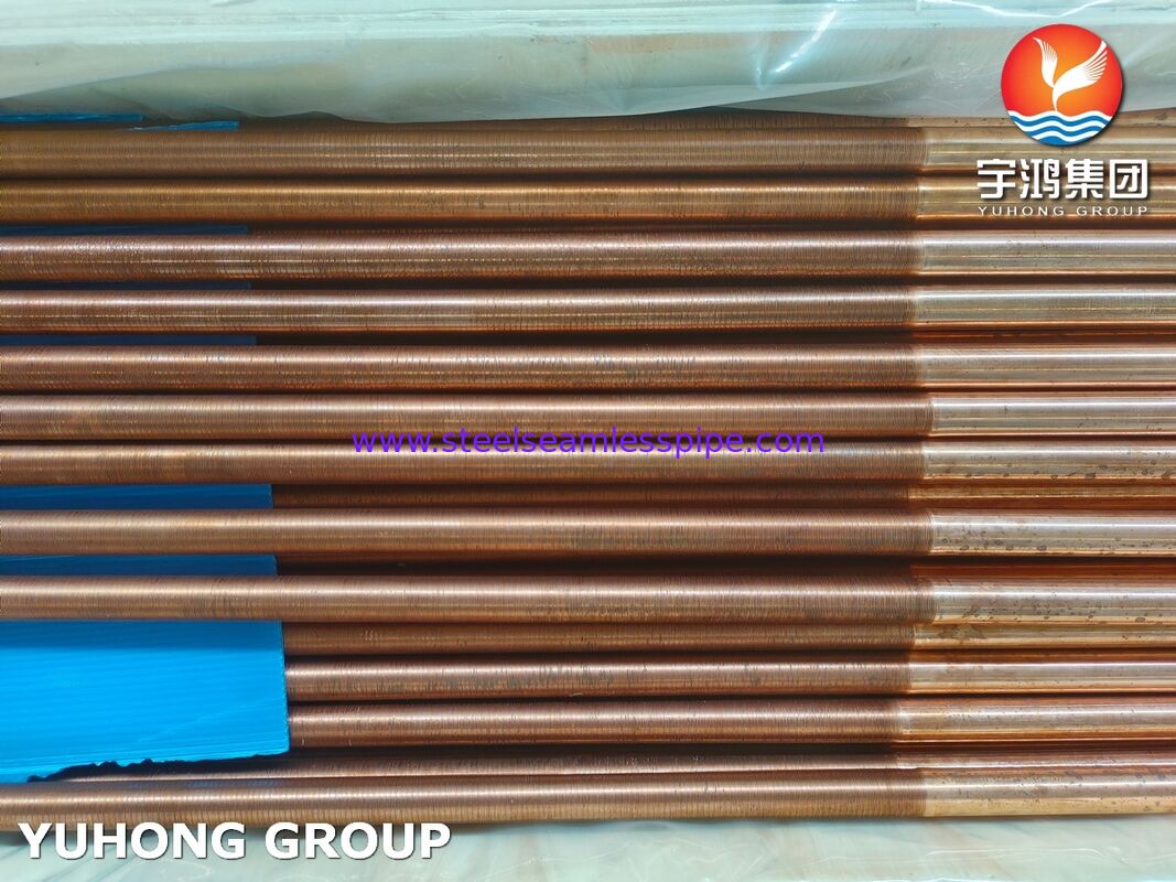 ASTM B111 C12200 Copper Seamless Tube Phosphorus-Deoxidized for Heat Exchanger Condenser