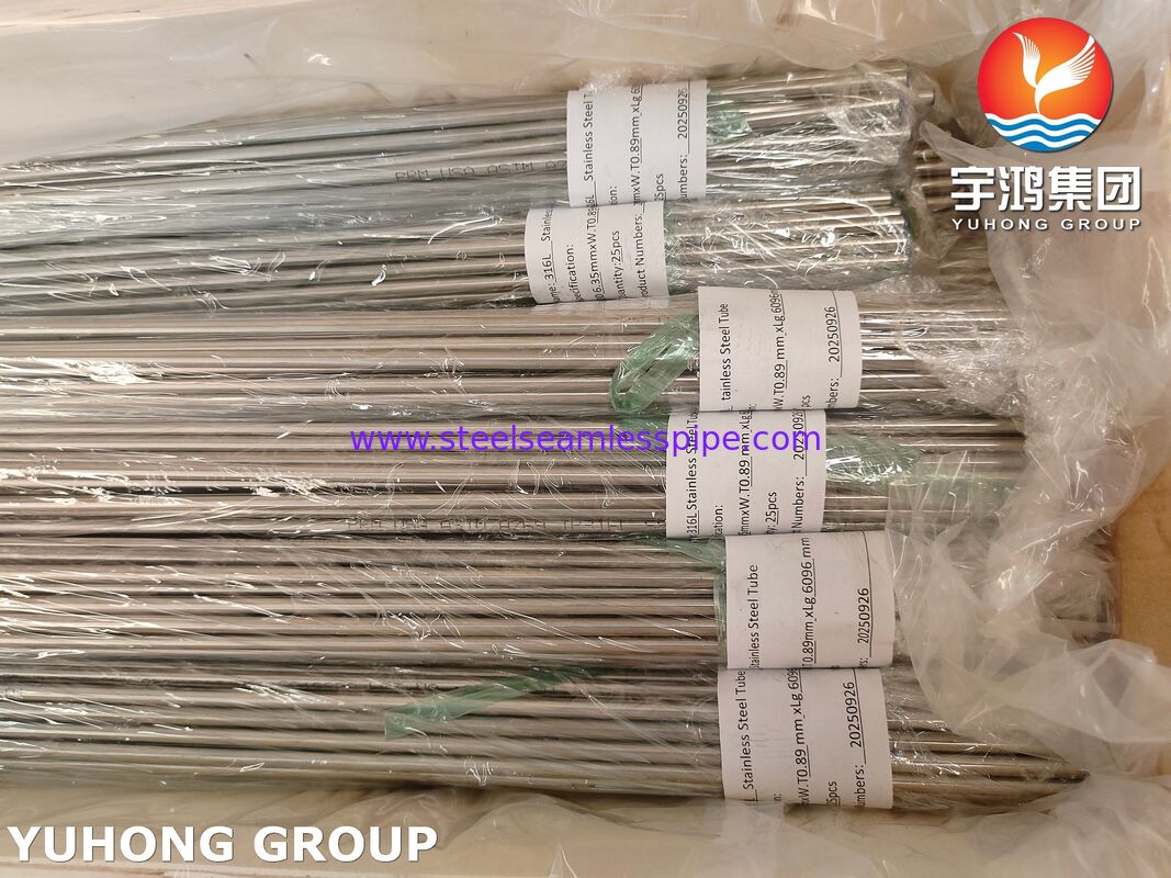 ASTM A269 TP316L BA Stainless Steel Welded Tube For Precision Fluid & Gas Transport