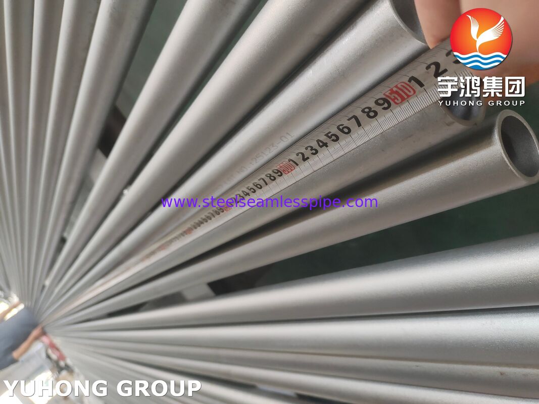 ASTM A268 TP405 Ferritic Stainless Steel Tube with Low Chromium and High Aluminum, Non-air-hardening