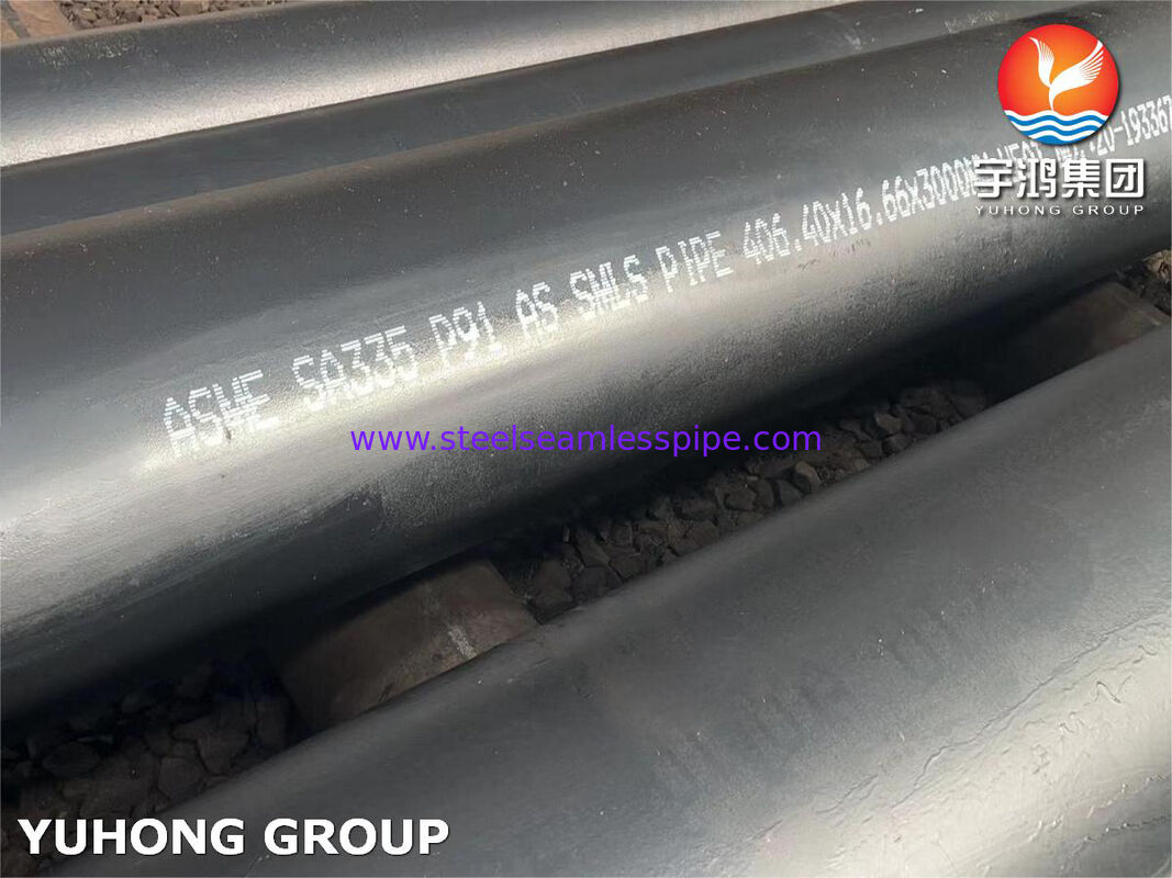 ASTM A335 / ASME SA335 UNS K90901 P91 Boiler Tube EN 1.4903 Alloy Steel Seamless Pipe