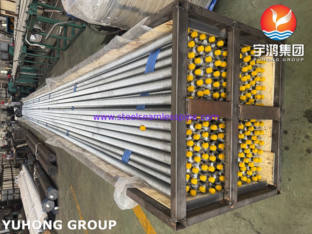 KL Type Finned Tubes for Air-Cooled Heat Exchangers – ASME SA179 Carbon Steel Tubes