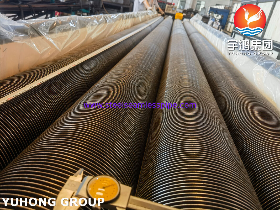 High-Frequency Welded Finned Tubes for Waste Heat Recovery – ASTM A269 TP321 Stainless Steel