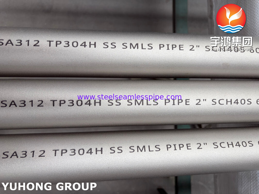 ASTM A312 TP304H 304L Stainless Steel Seamless Pipe For Chemical And Industrial Applications