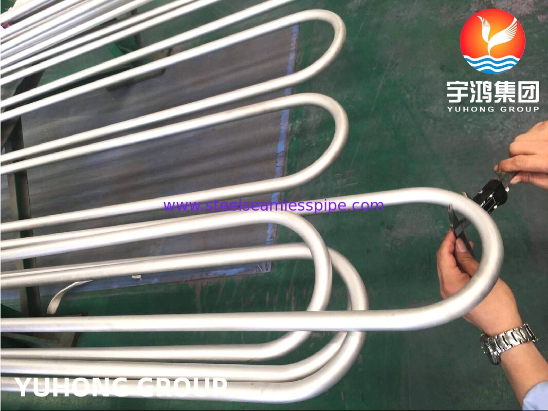 ASTM B444 Inconel 625 Seamless U Bend Tube for Shell & Tube Heat Exchangers