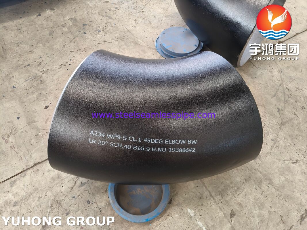 ASTM A234 WP9 CL.1 Alloy Steel Elbow for High Temperature Boiler and Piping Systems