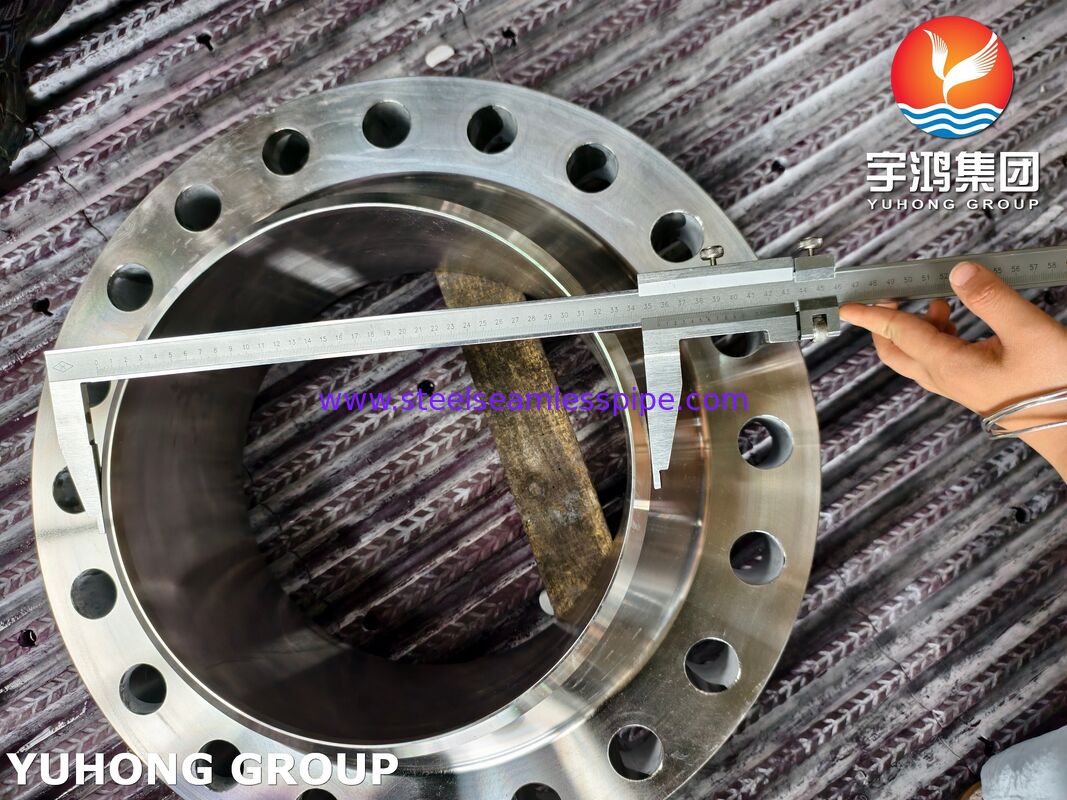 ASTM B564 UNS N04400 Weld Neck Flange Monel 400 WNRTJ Flange Ring Type Joint Flanges