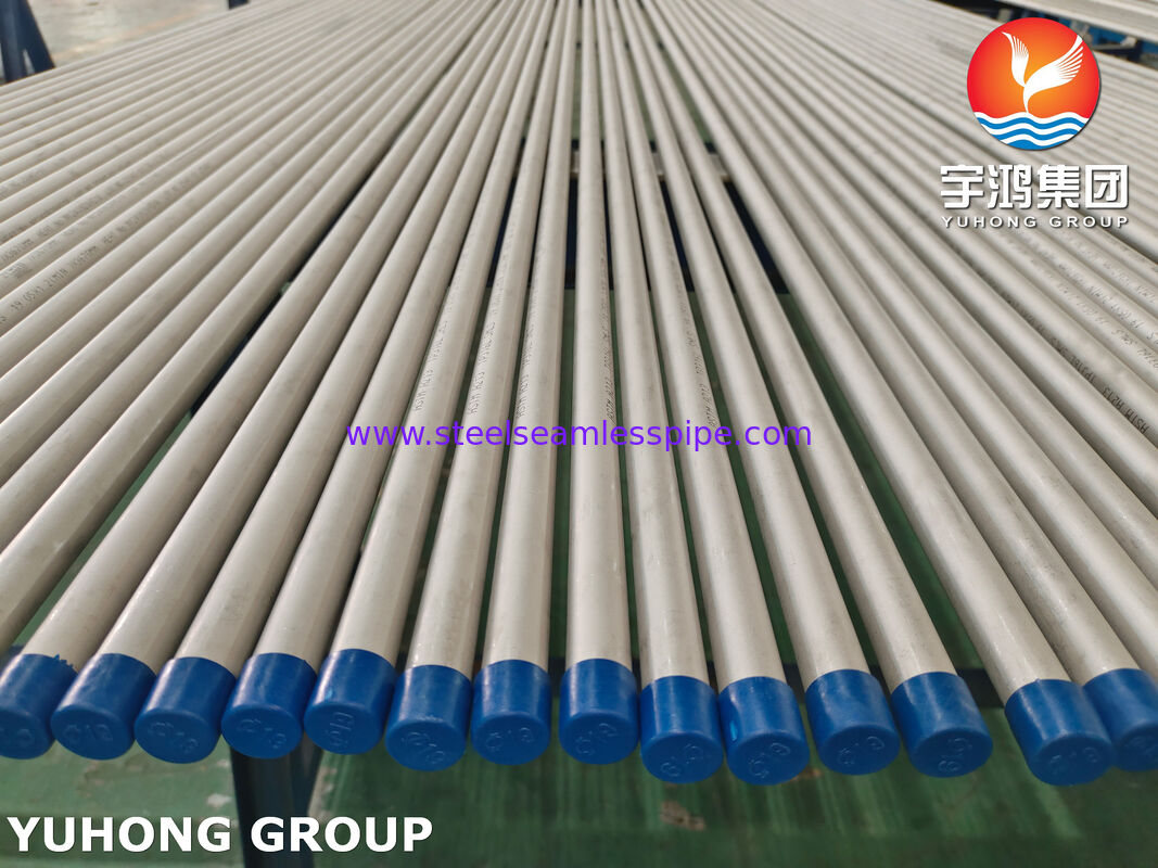 ASTM A213 TP316L 1.4404 Seamless Stainless Steel Tube For Water Treatment , ET / HT