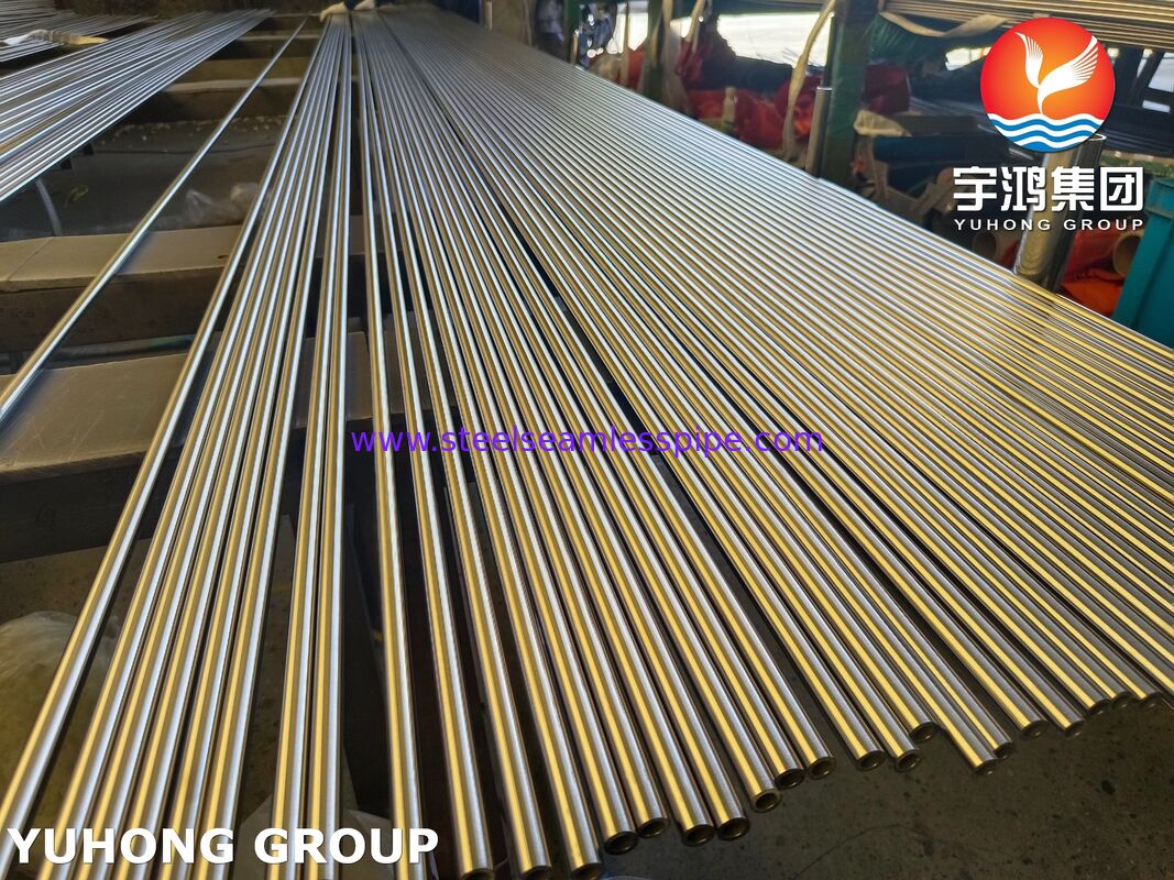 Bright Annealed ASTM A789 UNS S32750 Super Duplex Stainless Steel Seamless Tube For Desalination