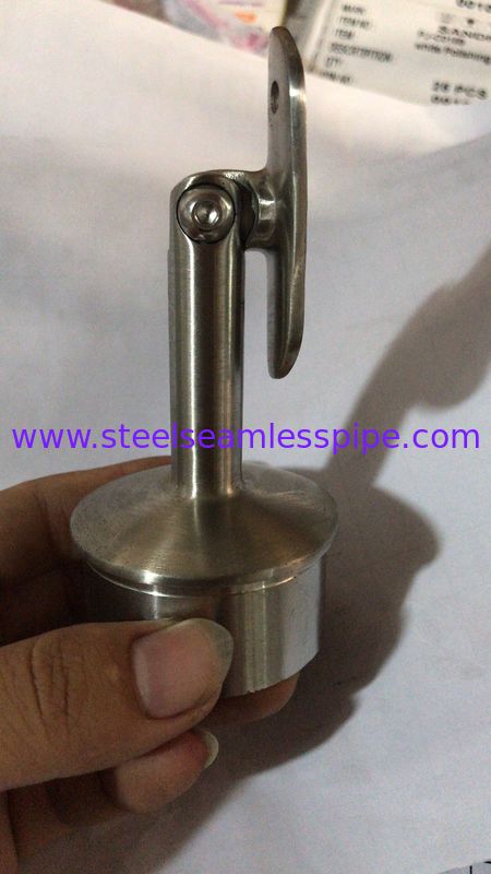 SS201 / SS304 Butt Weld Fittings Bracket / Base Cover For Chemical Industry