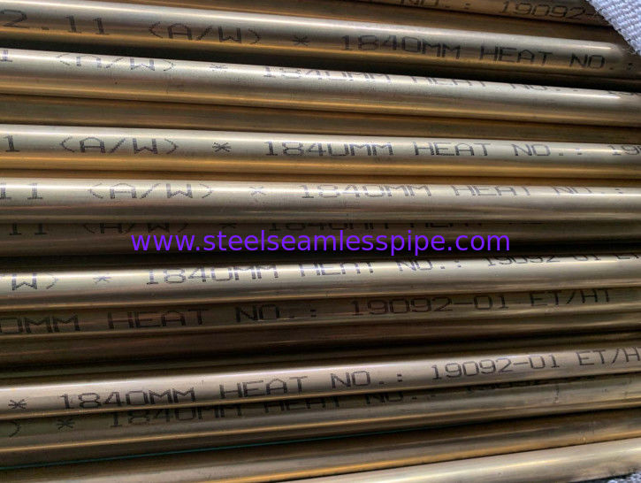 12M Length ASTM B111 L1M C68700 Aluminum Brass Tube