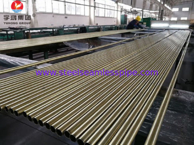 ASTM B111 ASME SB111 C68700 Aluminium Brass Pipe