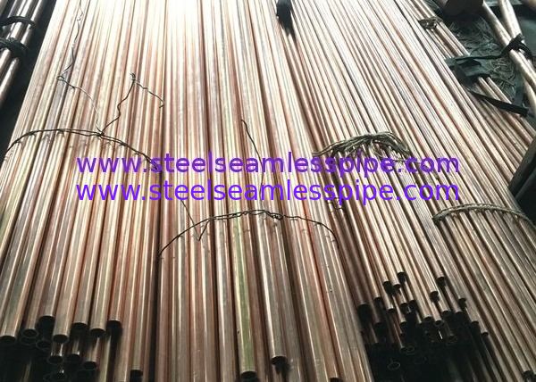Seamless / Welded Copper Alloy Tube Inconel Tubing ASTM 135 ASTM B43 For Refrigerator