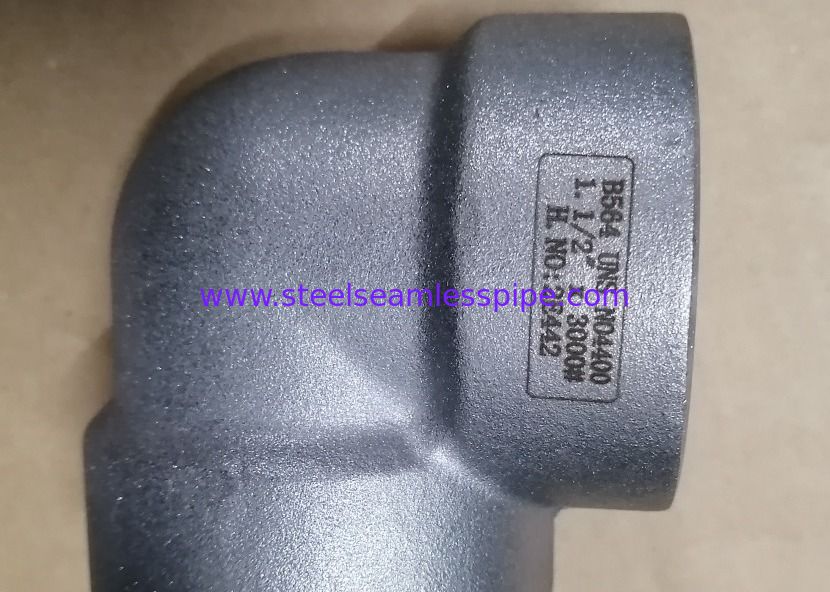 ASTM B564 UNS N04400 FORGED FITTINGS SW 3000#/6000#/9000# ASME B16.11 MONEL 400 ELBOW REDUCER TEE