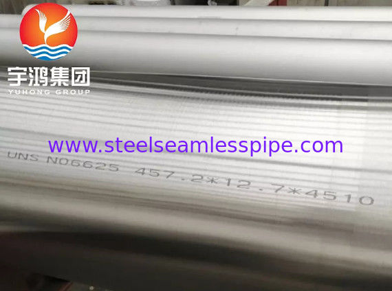 ASTM B444 Gr.2 Inconel 625 / UNS N06625 DIN 2.4856 Nickel Alloy Seamless Pipe