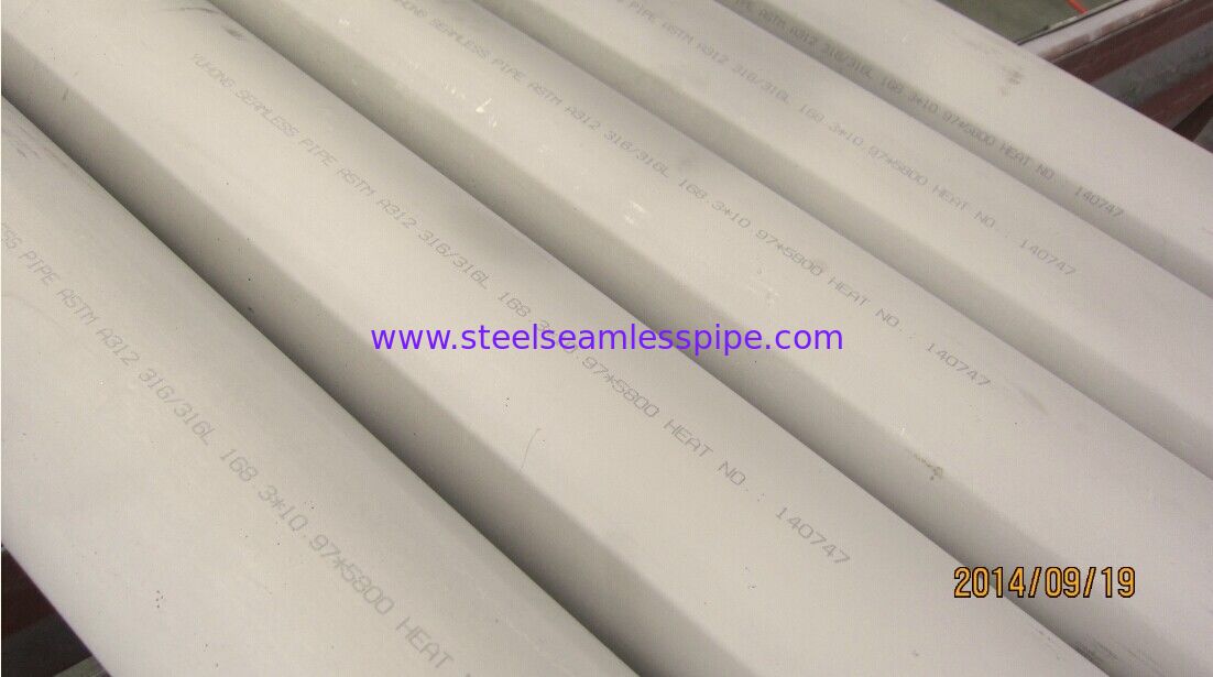 Stainless Steel Seamless Pipe ASTM A312 TP317, TP317L Cold Drawing &amp; Cold Rolling, ABS, BV, GL, DNV