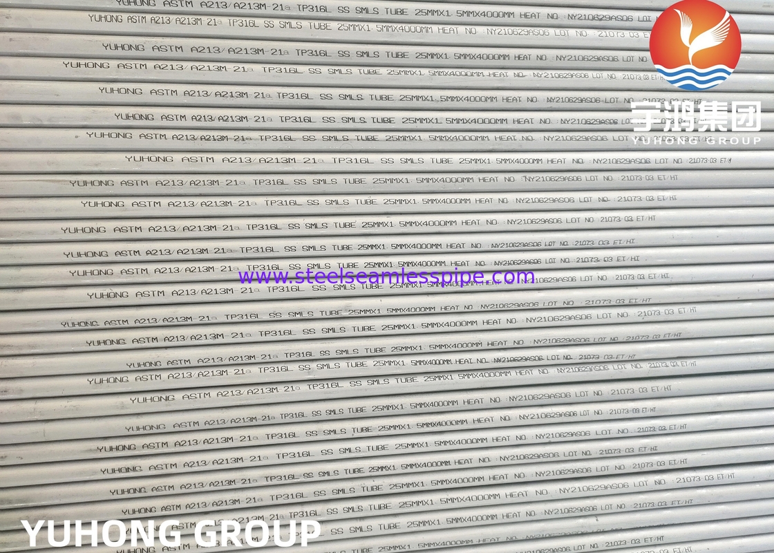 ASTM A213 / ASME SA213 Heat Exchanger / Boiler Tube Stainless Steel / High Temperature Alloy Steel  Seamless Tube