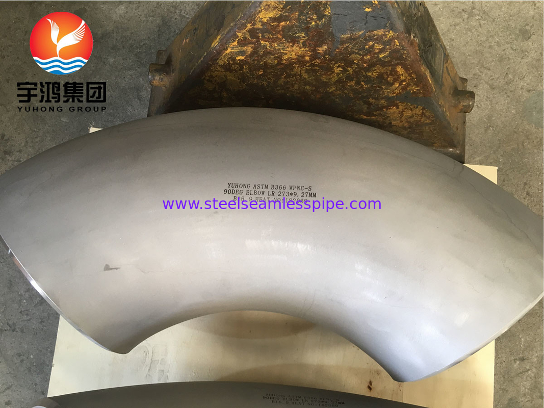 ASTM B366 Monel 400 / UNS N04400 Elbow 90 Degree Nickel Alloy Steel Buttweld Fitting