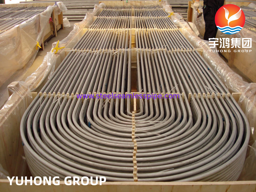 Heat Exchanger Tube ASTM A213 TP316 / TP316L / TP316Ti / TP316H/TP904L U Bend Tube, For Tube bundle application