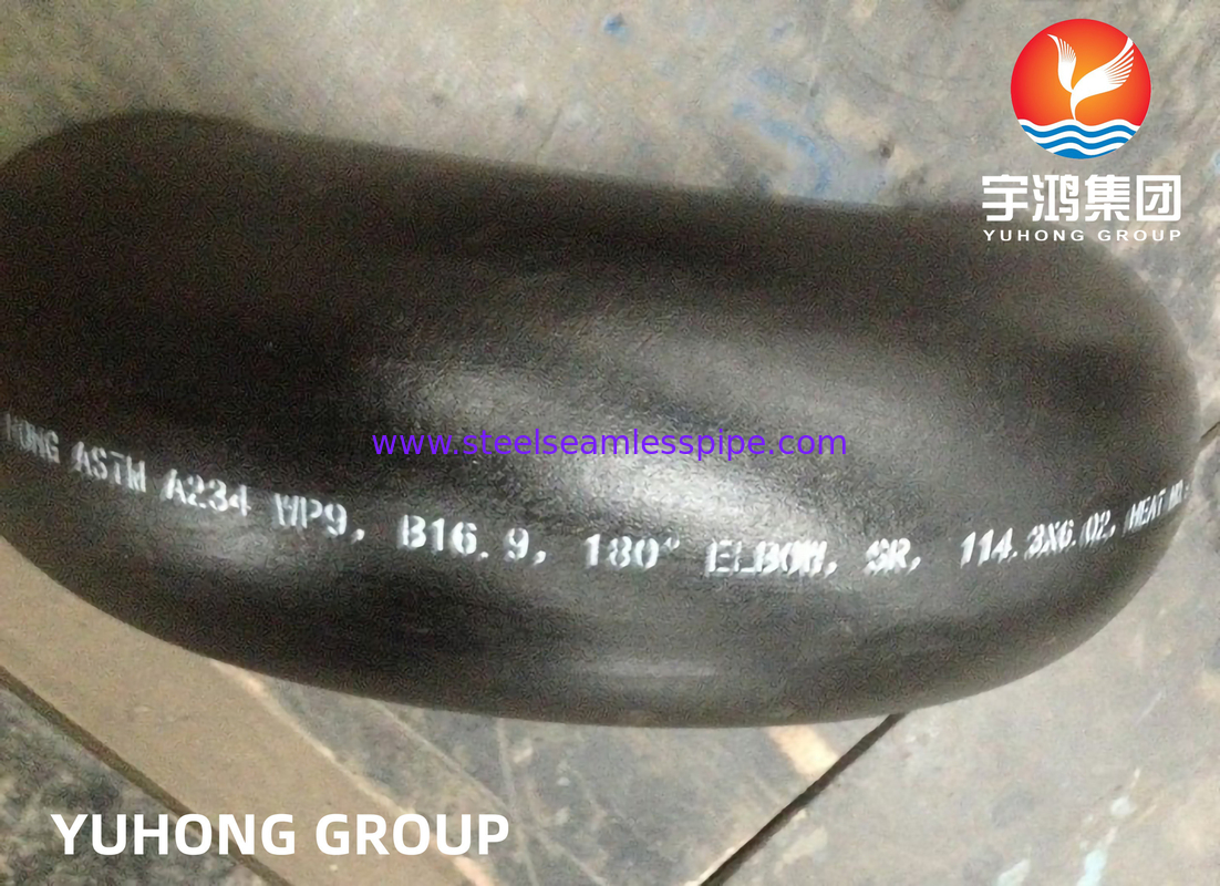 ASTM A234 WP9 180 Degree Return Elbow Alloy Steel Buttweld Fitting