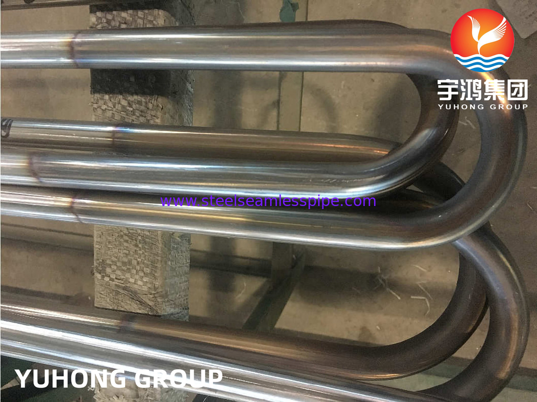 ASME SA249 TP316L Stainless Steel Welded Tube U Bend Tube For Heat Exchanger