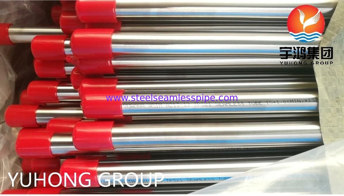 ASME SA213 TP321 Stainless Steel Seamless Polished Tube For Heat-Exchanger And Boiler Superheater