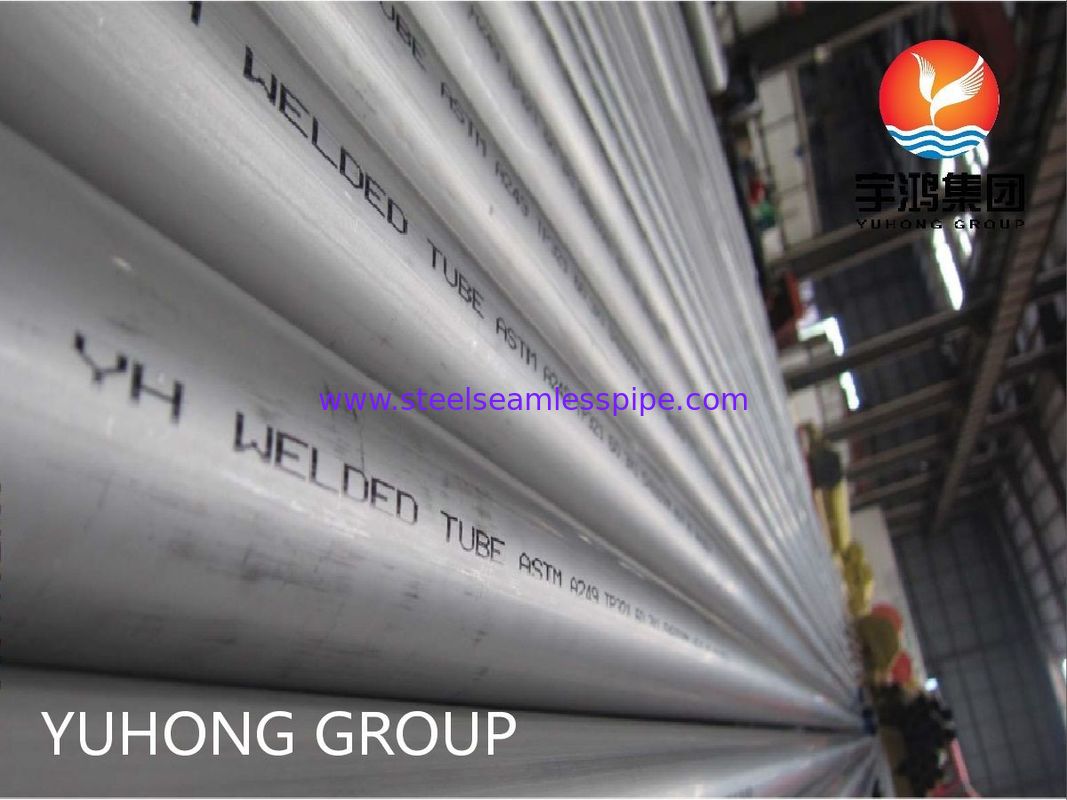 ASTM A249 TP321 Corrosion Resistant Stainless Steel Welded Tube for High Temperature Applications in Heat Exchangers and Super Heaters